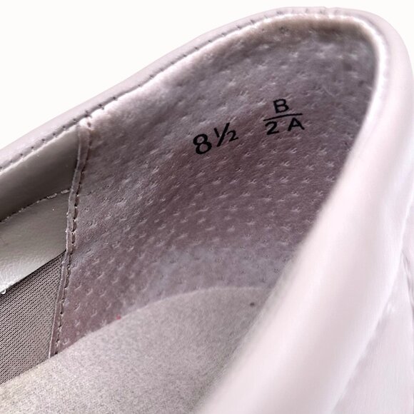 Easy Spirit Anti-Gravity Esmotion Taupe Leather Lace-Up Sneakers w/ Box 8.5B - Picture 7 of 10